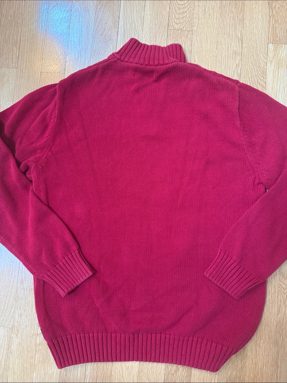 Chaps Holiday Cotton Reindeer Sweater Small - Picture 4 of 4